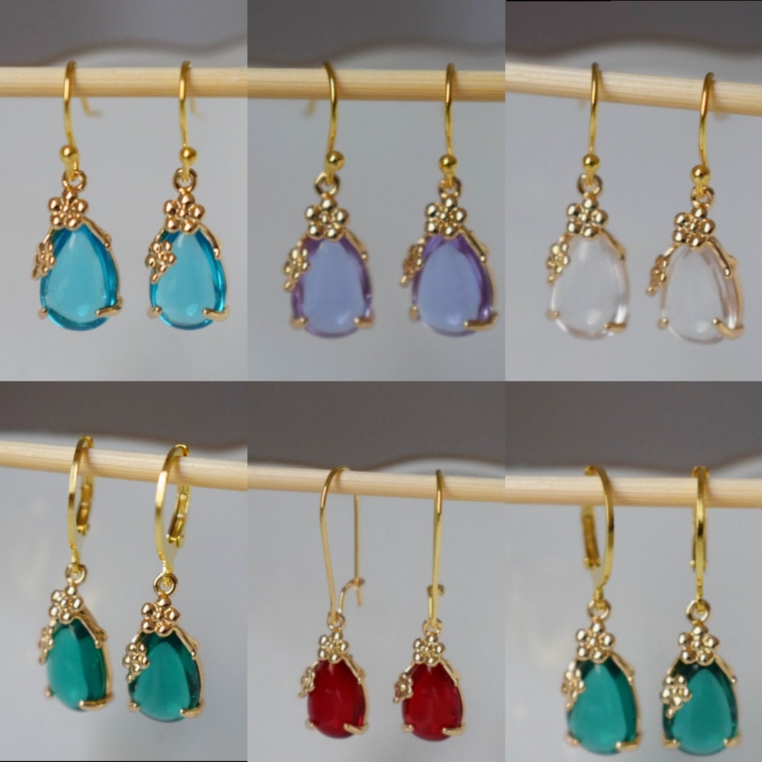 Bermuda Blue Earrings, Rhinestone Dangle Earrings, Glass Hanging Earrings, Dark Blue Earrings, Crystal Earrings, Elegant Dangle Earrings