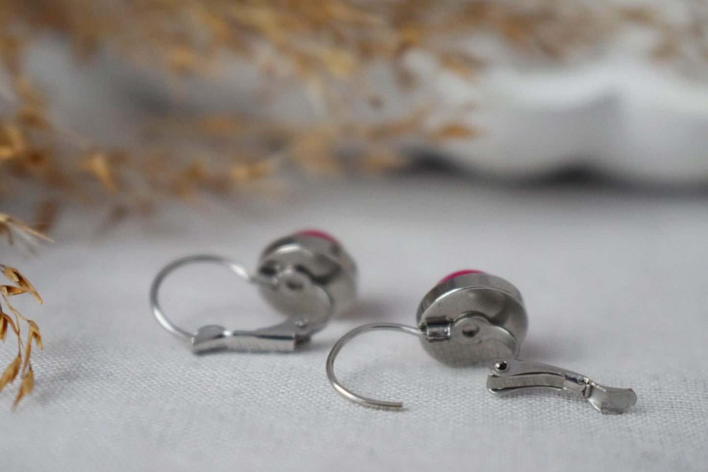 Schwarze Achat Ohrringe für Frauen, Kleine Edelstein Ohrringe, Ohrringe 8mm, Lever Back, Achat Schmuck, Handgefertigter Schmuck Geschenk für Sie