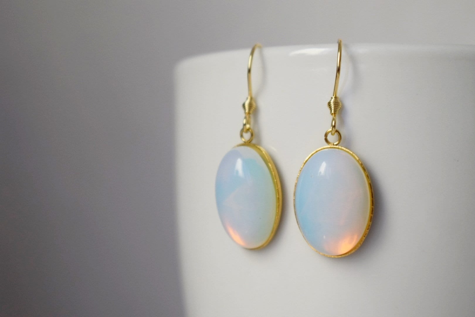 Rainbow Opalite Necklace: Bridesmaid Jewelry