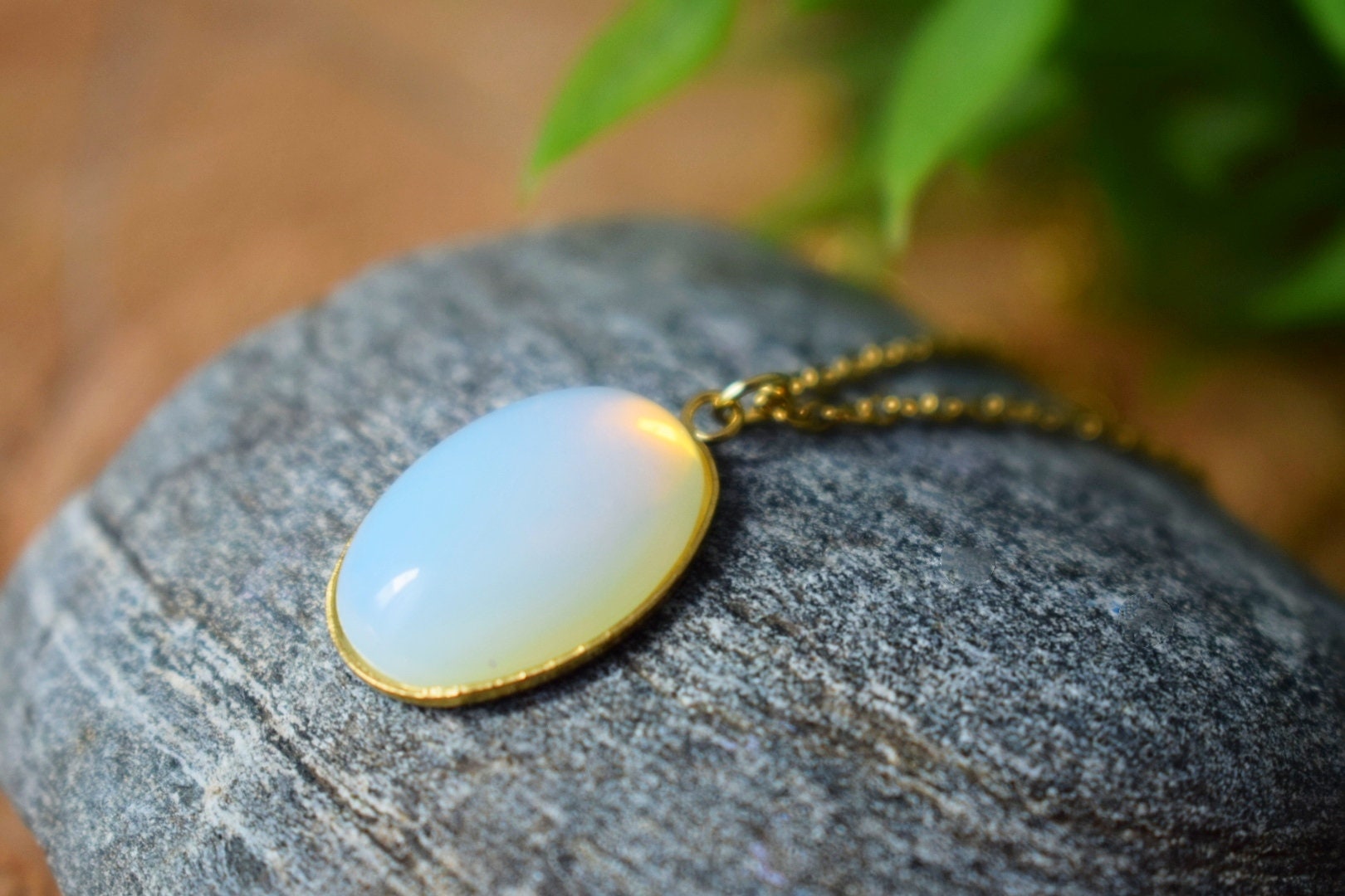 Rainbow Opalite Necklace: Bridesmaid Jewelry
