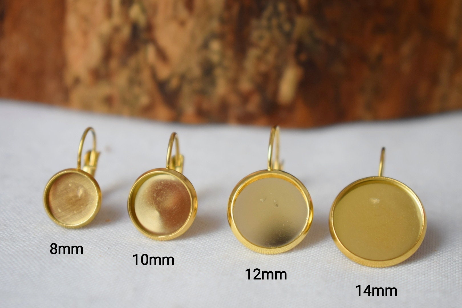 Opalite Dangle Earrings: 18k Gold Plated Leverback Jewelry
