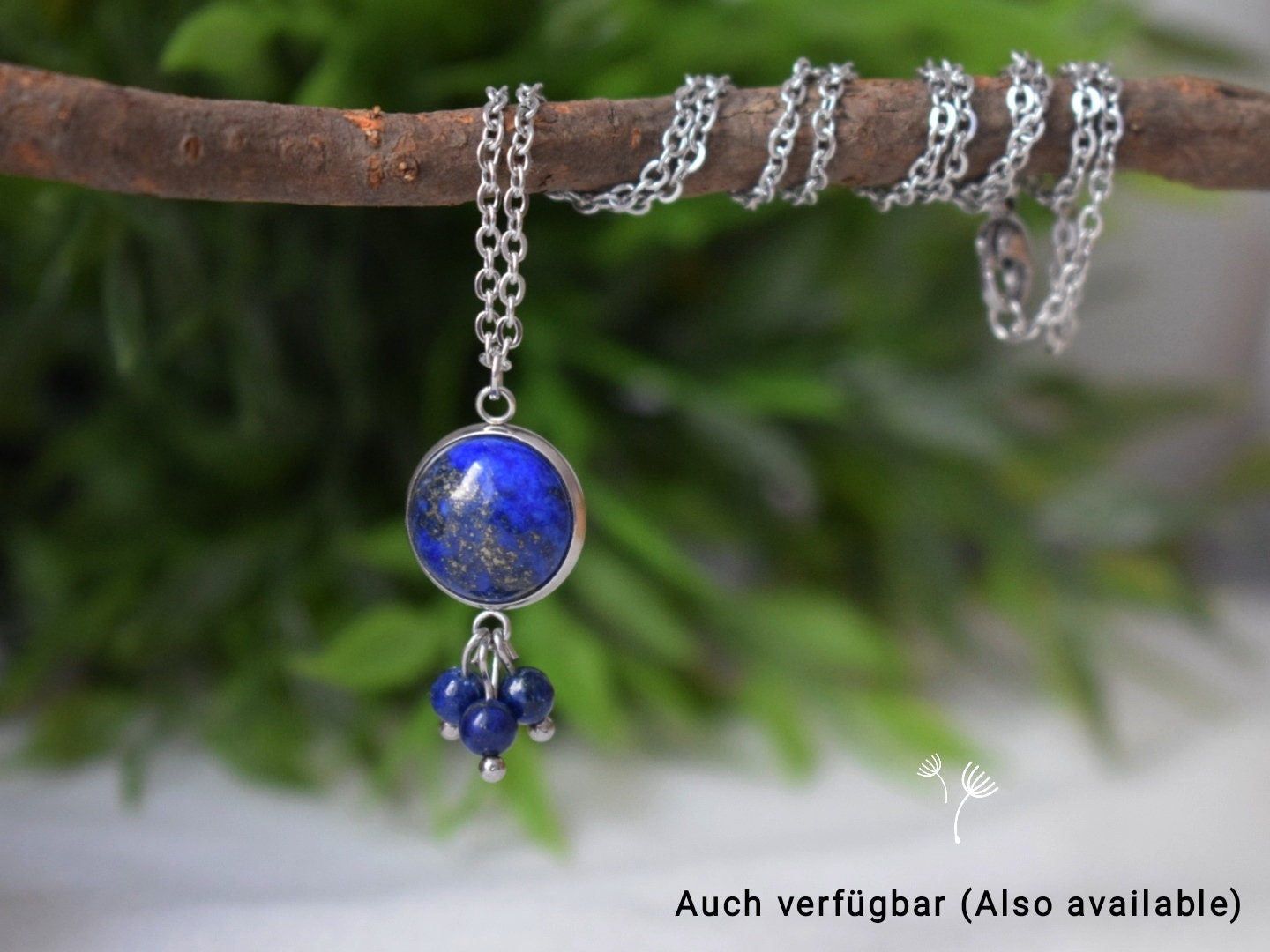 Kleine Lapislazuli-Ohrringe, Blaue Edelstein-Ohrringe, September-Geburtsstein-Schmuck, Goldene Ohrringe für Frauen, handgemachtes Geschenk