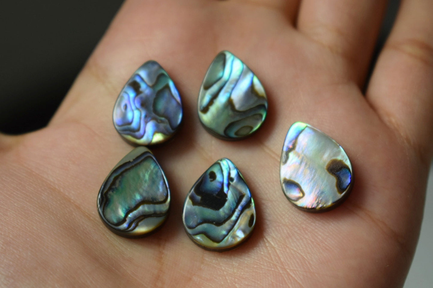 Abalone Muschel Halskette, Abalone Anhänger, Abalone Tropfen Halskette, Bunte Abalone, Paua Muschel, Abalone Choker, Abalone Schmuck für Frauen